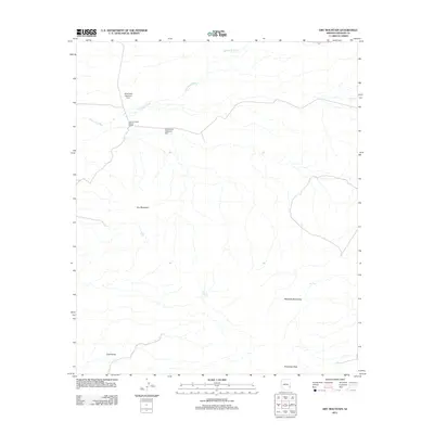 2011 Map of Dry Mountain, 2011 Print