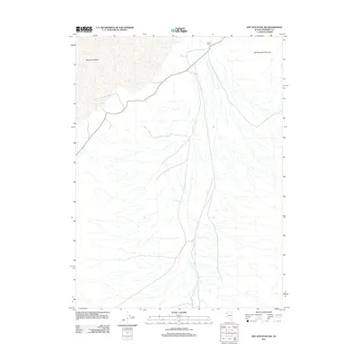 2011 Map of Dry Mountain NW, 2011 Print