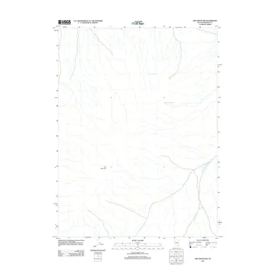 2011 Map of Dry Mountain, 2011 Print