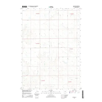 2015 Map of Dry Run, 2015 Print