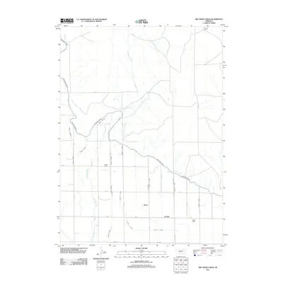 2011 Map of Dry Sheep Creek, 2011 Print