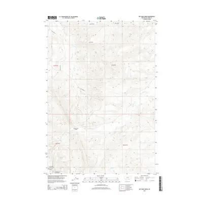 2014 Map of Dry Soap Creek, 2014 Print