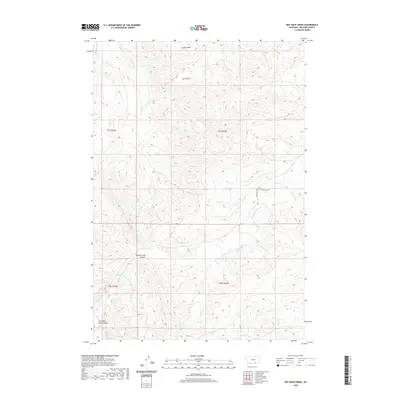 2020 Map of Dry Soap Creek, 2020 Print