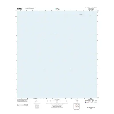 2012 Map of Dry Tortugas OE S, 2012 Print