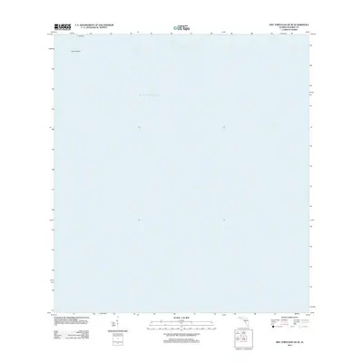 2012 Map of Dry Tortugas OE SE, 2012 Print