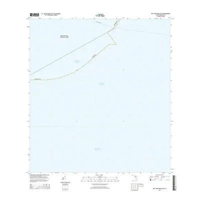 2015 Map of Dry Tortugas OE SE, 2015 Print