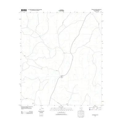 2012 Map of Dryden NE, 2012 Print