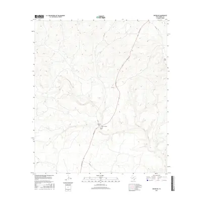 2016 Map of Dryden NE, 2016 Print