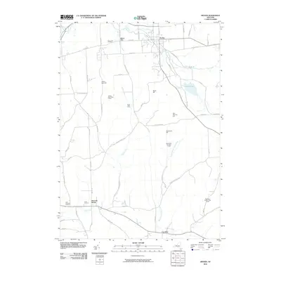 2010 Map of Dryden, 2010 Print
