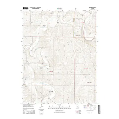 2015 Map of Drynob, 2015 Print