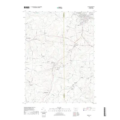 2019 Map of Du Bois, 2019 Print