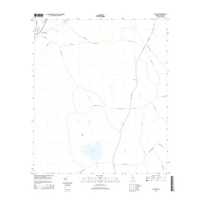 2014 Map of Du Pont, 2014 Print