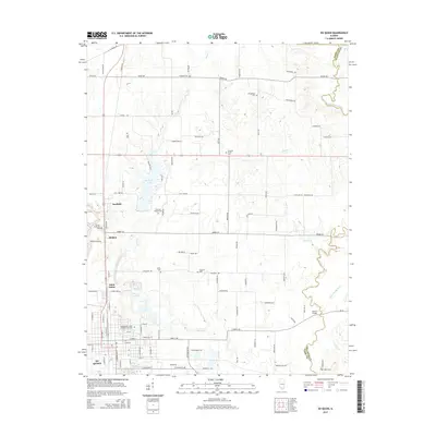 2015 Map of Du Quoin, 2015 Print