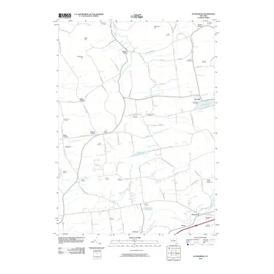 2010 Map of Duanesburg, 2010 Print