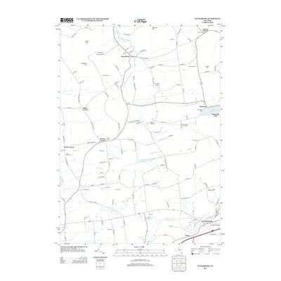 2013 Map of Duanesburg, 2013 Print