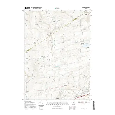 2016 Map of Duanesburg, 2016 Print
