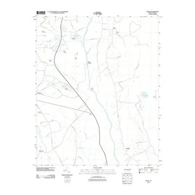 2010 Map of Duart, 2010 Print
