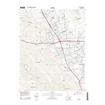 2015 Map of Dublin, 2015 Print