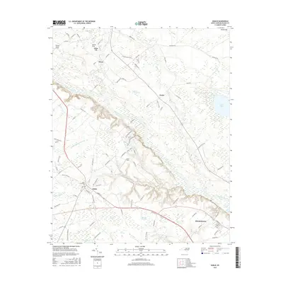 2016 Map of Dublin, 2016 Print