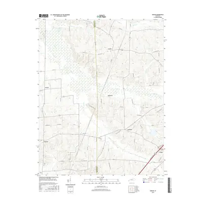 2016 Map of Dublin, 2016 Print