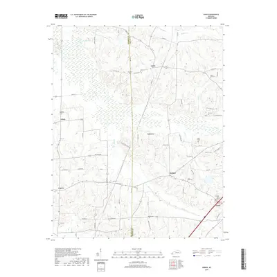 2019 Map of Dublin, 2019 Print
