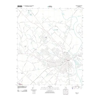 2011 Map of Dublin, 2011 Print