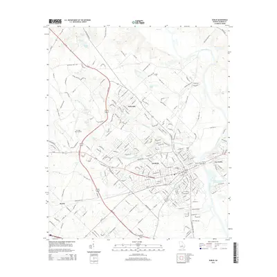 2014 Map of Dublin, 2014 Print