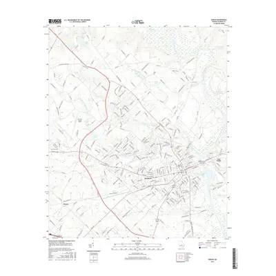 2017 Map of Dublin, 2017 Print