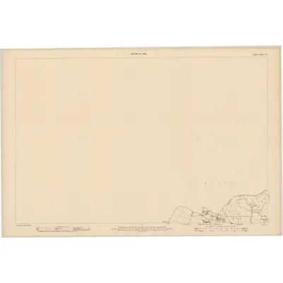 1906 Map of Dublin - Sheet 10, 1909 Print