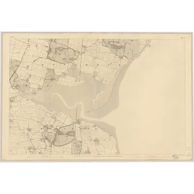 1837 Map of Dublin - Sheet 12, 1843 Print