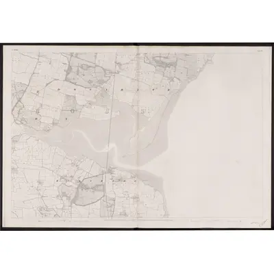 1837 Map of Dublin - Sheet 12, 1862 Print