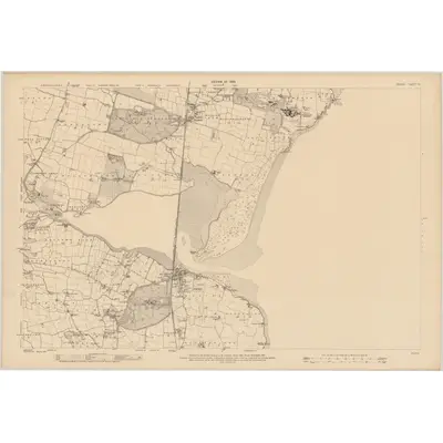 1906 Map of Dublin - Sheet 12, 1909 Print
