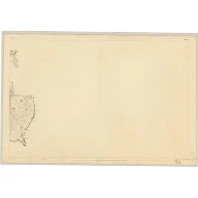 1837 Map of Dublin - Sheet 16, 1843 Print