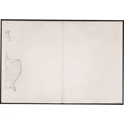 1837 Map of Dublin - Sheet 16, 1862 Print