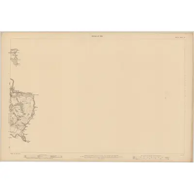 1907 Map of Dublin - Sheet 16, 1909 Print