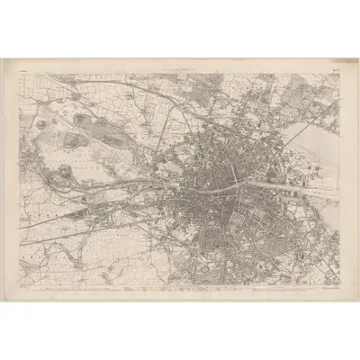 1897 Map of Dublin - Sheet 18