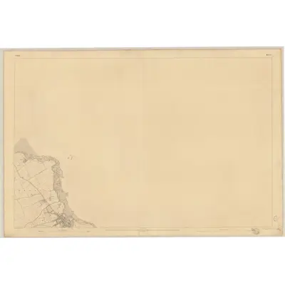 1837 Map of Dublin - Sheet 2, 1843 Print