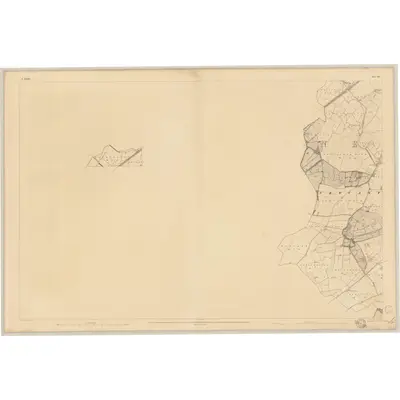 1837 Map of Dublin - Sheet 20 [with inset 20A], 1843 Print