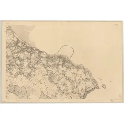 1837 Map of Dublin - Sheet 23, 1843 Print