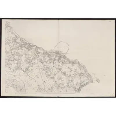 1837 Map of Dublin - Sheet 23, 1863 Print