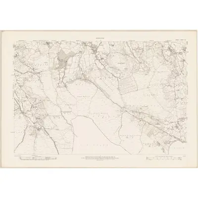1909 Map of Dublin - Sheet 25, 1912 Print