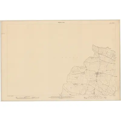 1906 Map of Dublin - Sheet 3, 1910 Print
