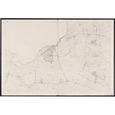 1837 Map of Dublin - Sheet 4, 1863 Print