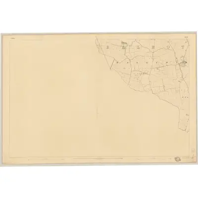 1837 Map of Dublin - Sheet 6, 1843 Print