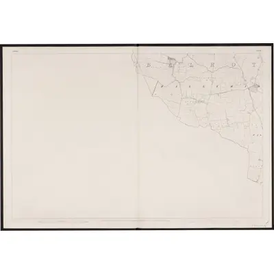 1837 Map of Dublin - Sheet 6, 1862 Print