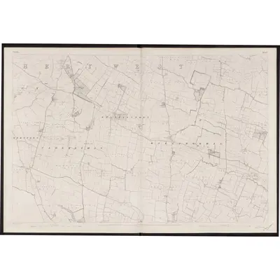 1837 Map of Dublin - Sheet 7, 1862 Print