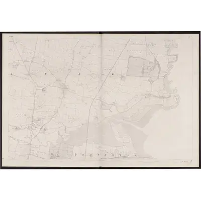 1836 Map of Dublin - Sheet 8, 1862 Print