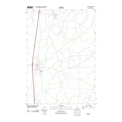 2010 Map of Dubois, 2010 Print