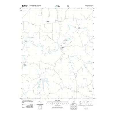 2010 Map of Dubois, 2010 Print