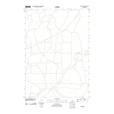 2010 Map of Dubois NE, 2010 Print